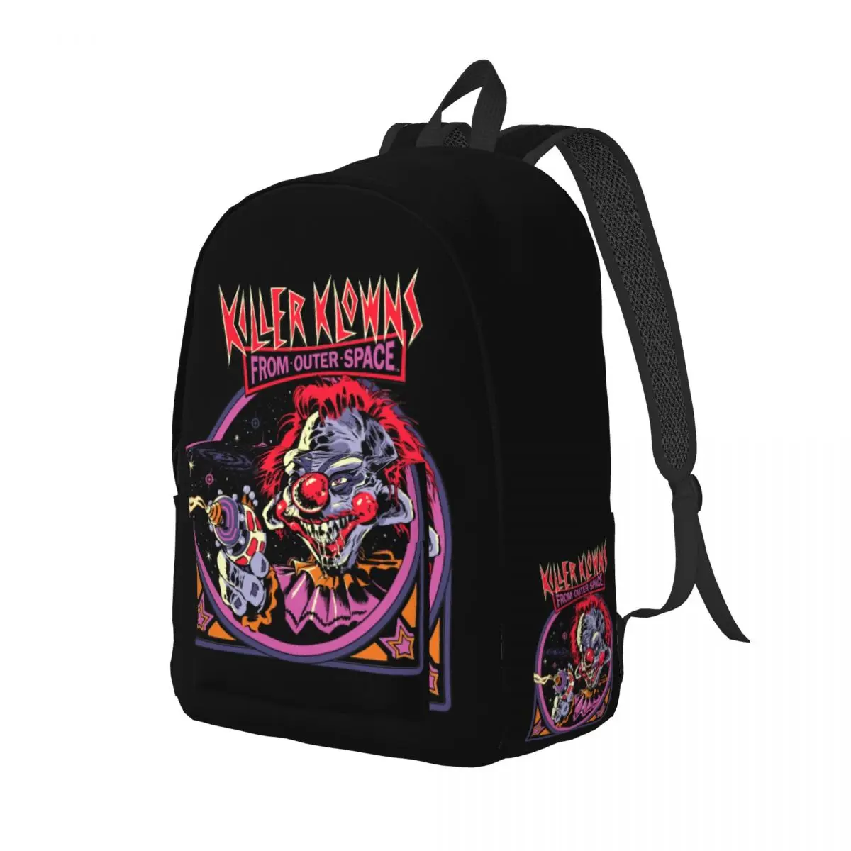

Легкий Рюкзак Killer Klowns из космоса для мужчин и женщин, студенческий походный дорожный ранец для ноутбука, холщовые сумки