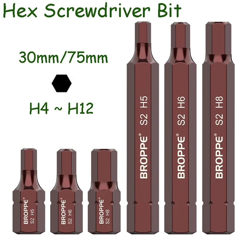 5pcs Embout Anneau 10mm Hexagonaux Trou Magnétique Vis
