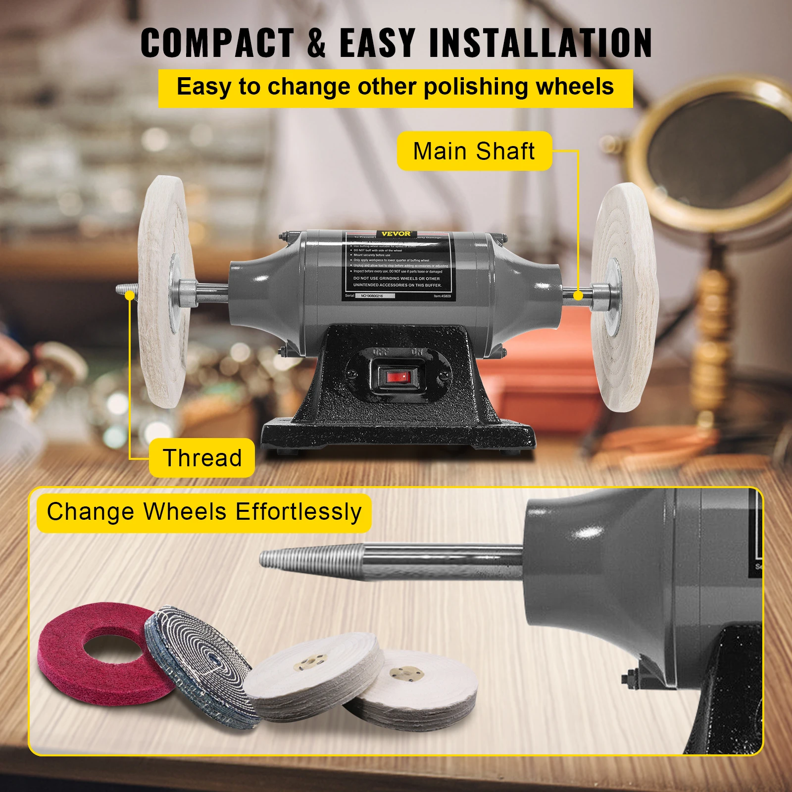 Buffer Polisher Grinding Machine - Image 5