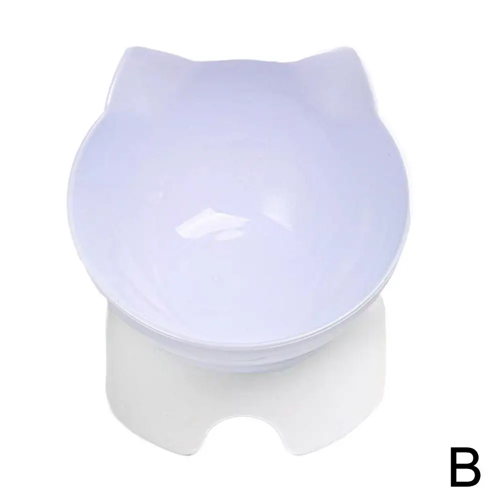 Title 22, 1pcs Pet Cat Bowl Elevated Tilt Feeding And Dri...