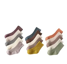 

New Thicken Baby Kids Socks Autumn Winter Cotton Striped Socks Warm Toddler Boy Girls Floor Socks Children Clothing Accessories