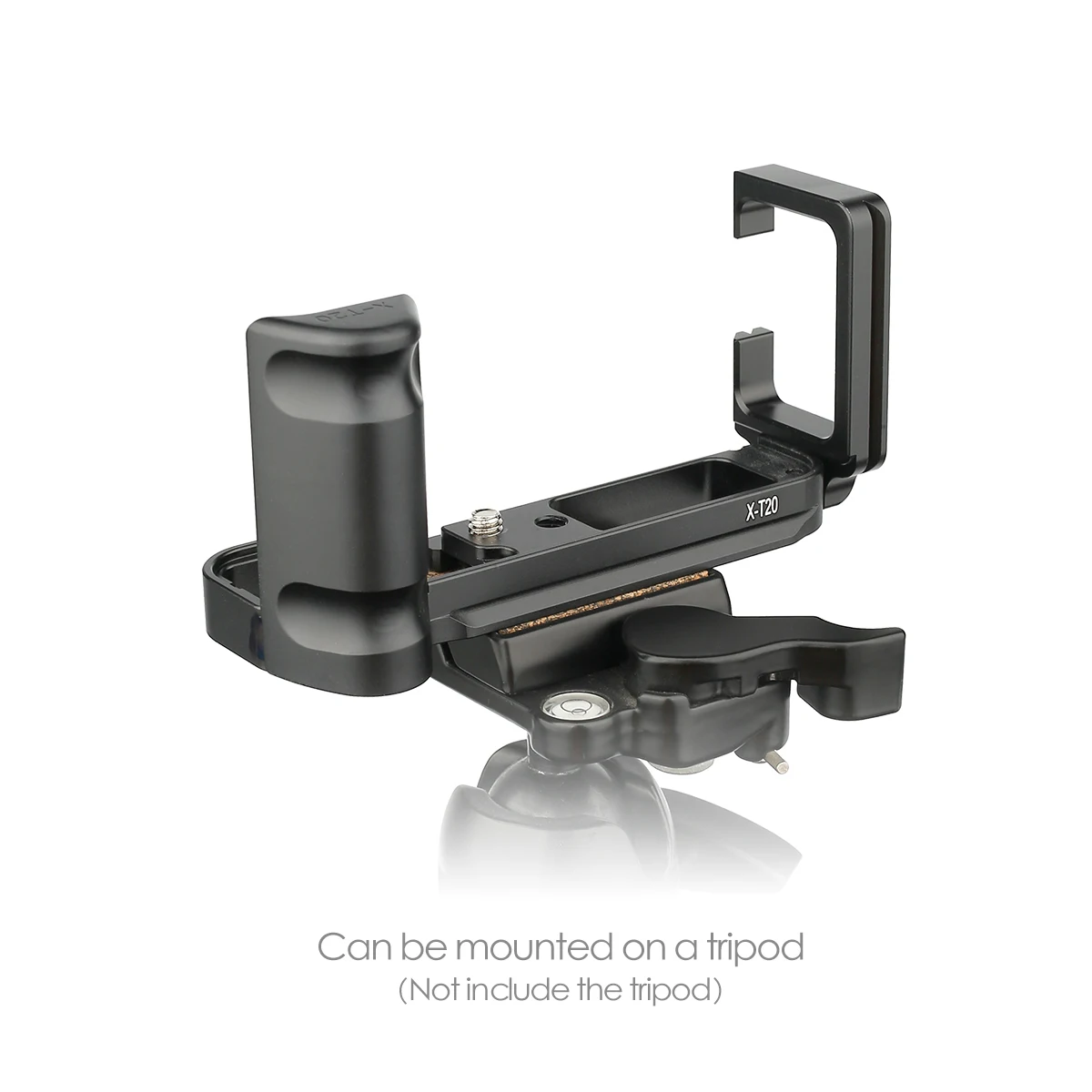 Metal Hand Grip XT30/20 Aluminum Alloy Quick Release Plate L-Bracket for Fujifilm XT30/XT20 Cameras