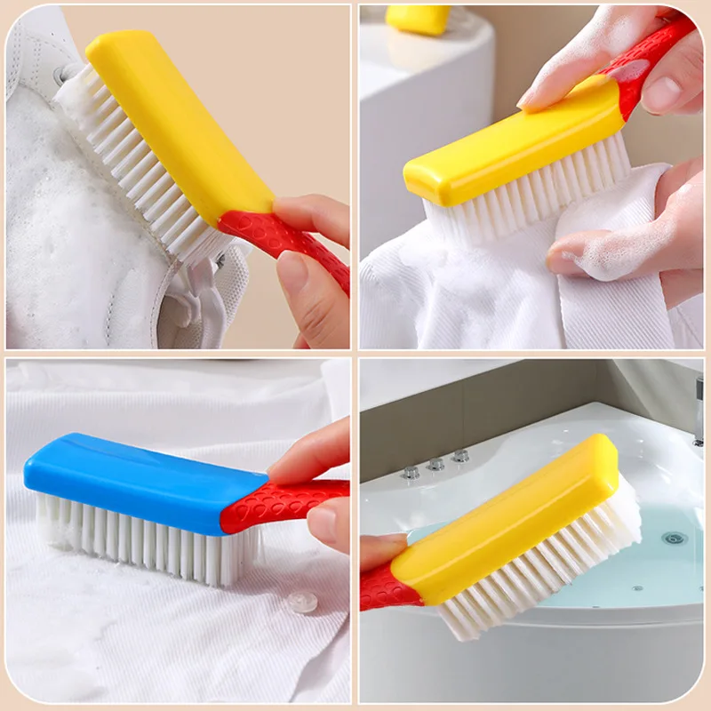 Shoe brush household soft brush simple cleaning brush can be hung shoe washing washing brush multi-functional plain brush shoe m 3
