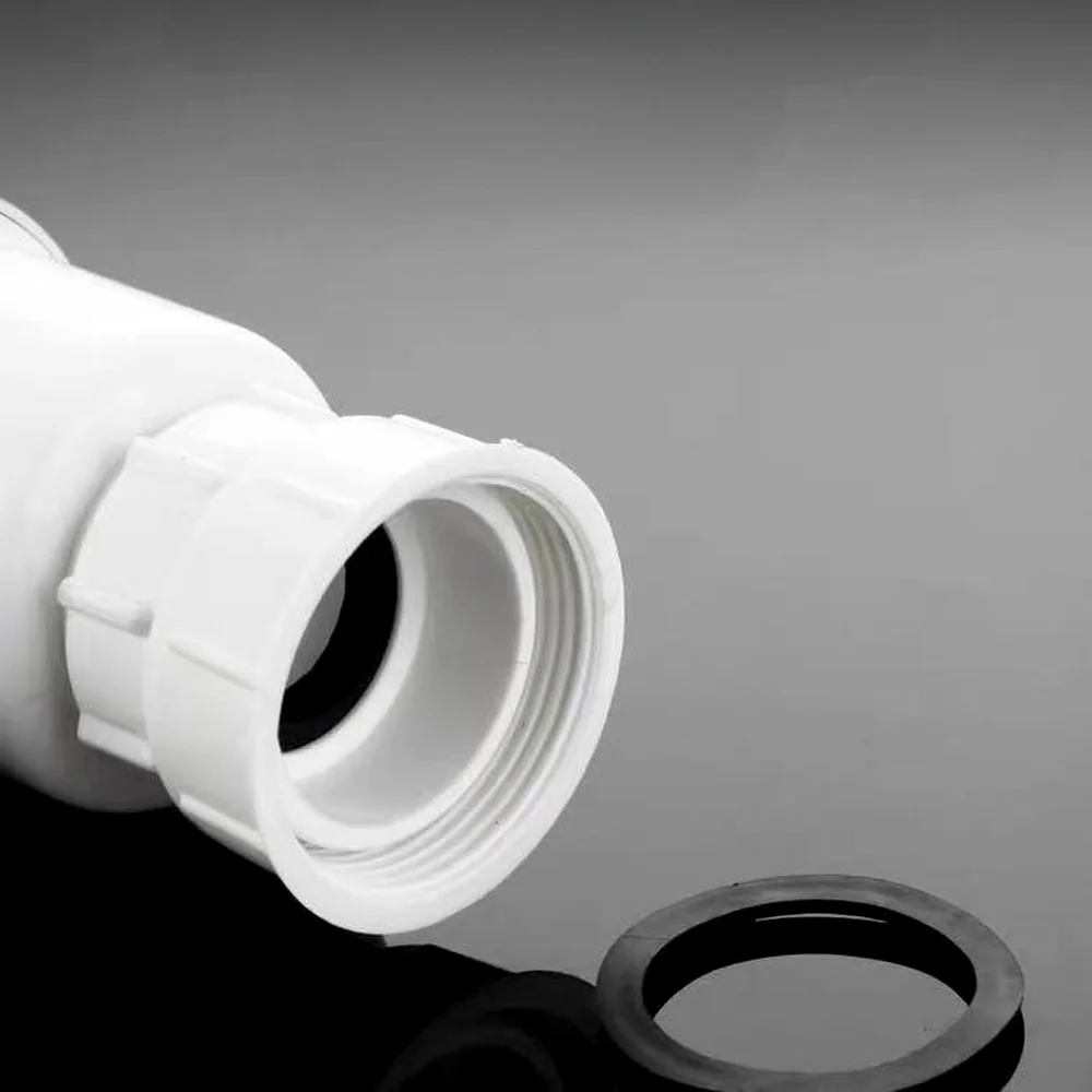 Anti-Odor Kitchen Sink Sewer Economic Downpipe Drainage Pipe P-type Downcomer Washbasin Basin Accessories