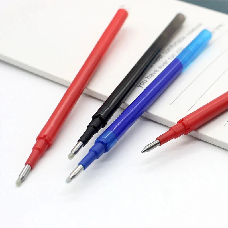 Erasable Gel Pens Pilot Frixion Erasable Gel Pen Set 0.5mm Office Accessories Blue/black/red Replaceable Refills Student Writing School Supplies