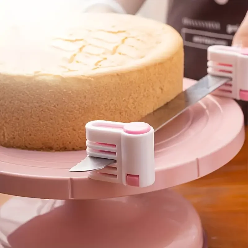 Professional Adjustable Cake Leveler & Layer Cutter – 5-Layer Bread & Cake Slicing Tool 1