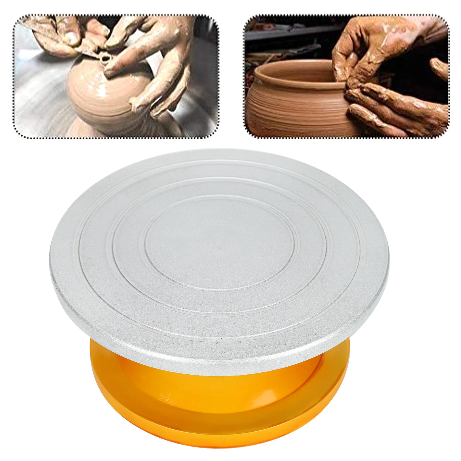 Pottery Wheel Turntable Model-Making Machine Sculpture Tool Manual Carving Wheel Art Supply Sculpting Sculpture Turntable
