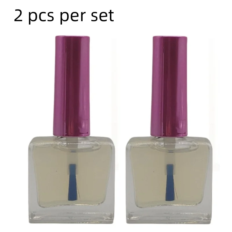 Shiny 2 in 1 Air Dry Base and Glossy Top Coat for Regular Nail Polish 6