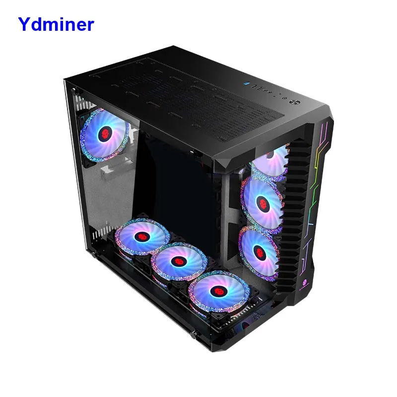 Nova Venda quente de moda da caixa do computador desktop para jogos de  ventiladores de refrigeração RGB Gamer Refrigerador de PC - China  Resfriador da Caixa de RGB e RGB caso o