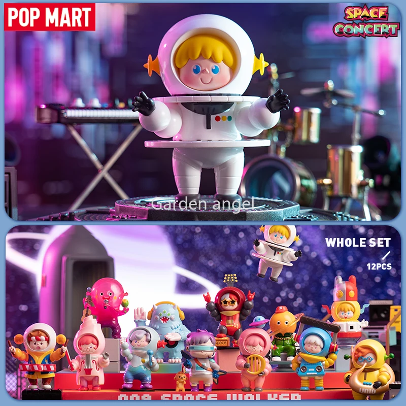 

POP MART 009 Space Walker Space Concert Series Blind Box Kawaii Doll Action Figure Toys Collectible Figurine Model Mystery Box