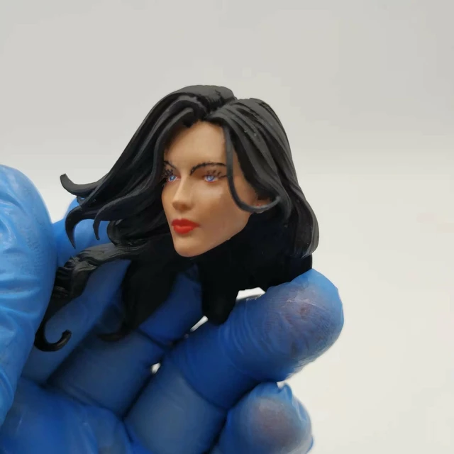 Tbleague Handpaint 1/12 Scale Black Hair Female Solider Head Sculpt Action  Figure Toy - Action Figures - AliExpress