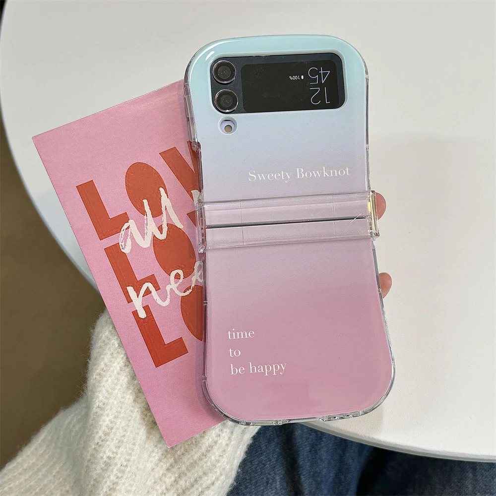 Macaron Colorful Chain Gradient Shockproof Hinge Cover