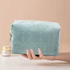Fashion Cosmetic Bag Corduroy Velvet Makeup Pouches Bags Travel Toiletry Organizer Makeup Bag Lady Portable Travel Toiletry Bag 3