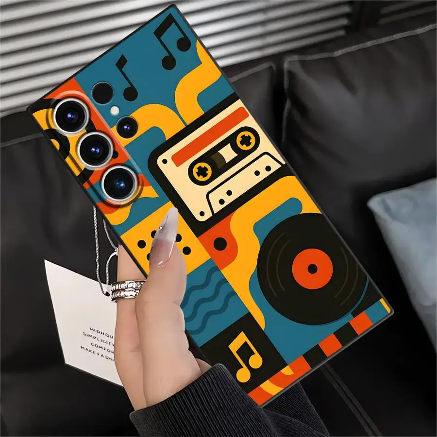 Phone Cover Case with Cool Music Design