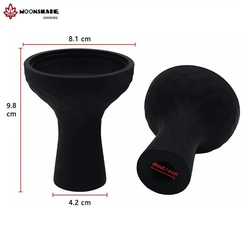 One Hole Silicone Arab Hookah accessories Healthy Heat-resistant Bowls Complete Chichas Shisha for Smoke Accessories