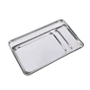 Stainless Steel Tray Rectangle Plate Kitchen Medical Organizer Baking Plate 6