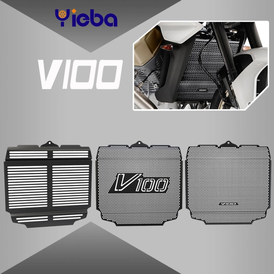 Per Moto Guzzi V100 Mandello 2024 Moto V100 Mandello/S 23-24 Griglia Radiatore Griglia Protezione V100 Mandello S 2023