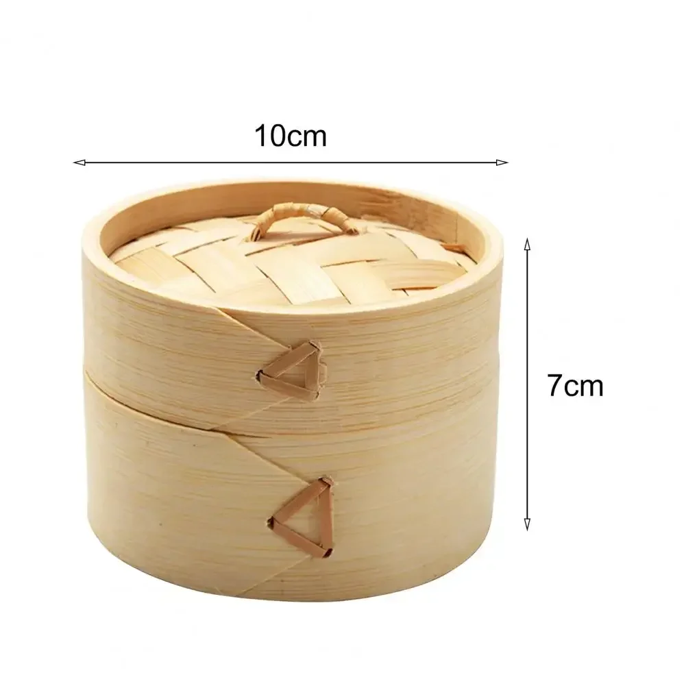 

Инструменты для овощей, горшок, кухонная деревянная мини-корзина для рыбок, пельменей, набор для приготовления закусок, бамбуковый паровой отпариватель для риса