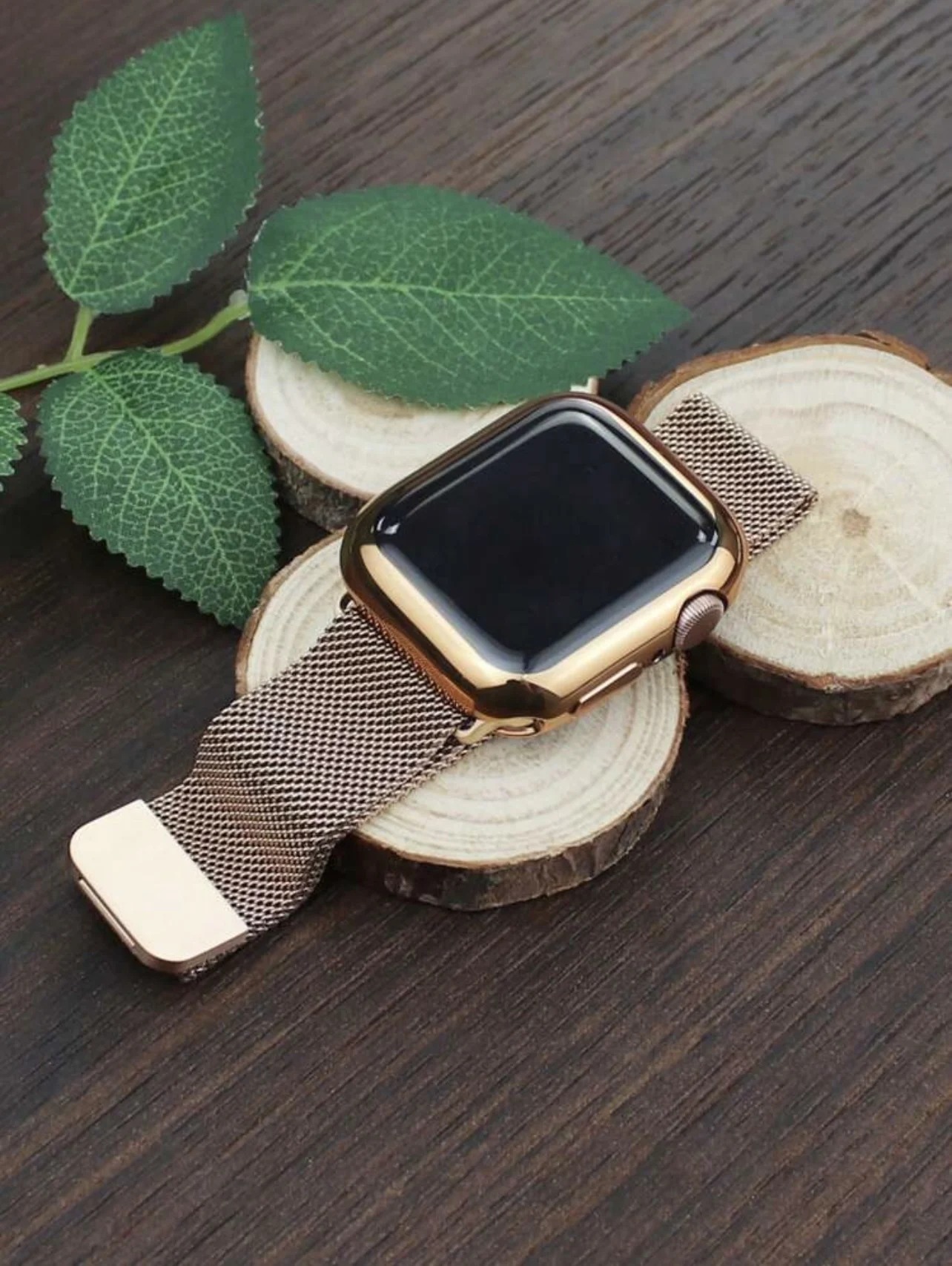 Gold Two-in-One Band and Protective Shell Case