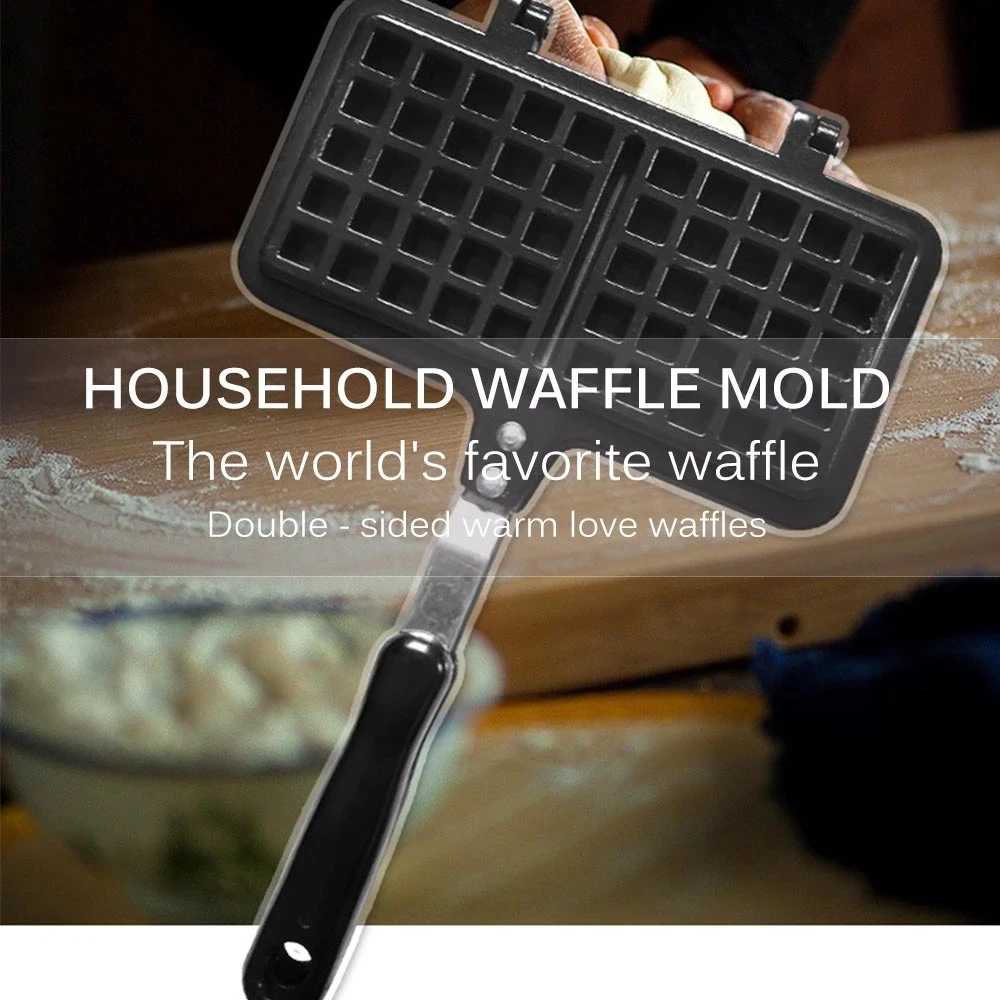 Cooking Waffle Maker Cake Mold Baking Tray Household Baking Accessories Kitchen Gas Pancake Wafel
