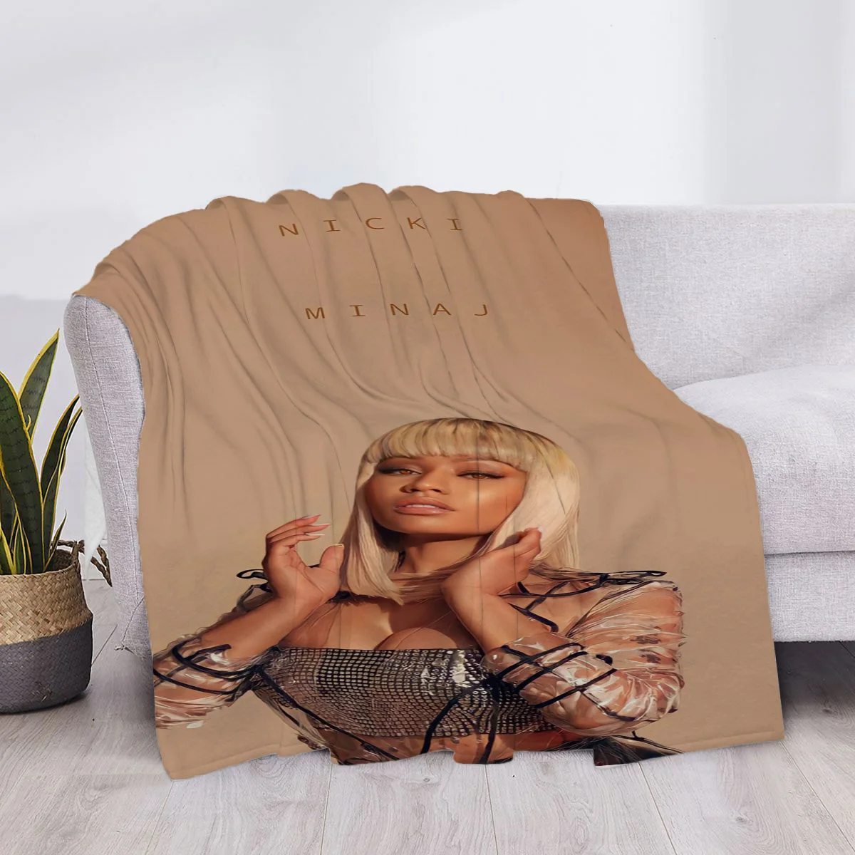 Star Blanket Nicki Minaj Luxury Cover Fluffy Soft Blankets & Throws Plaid Sofa Knee Microfiber H Anime Throw Child Cute Bed Home 3