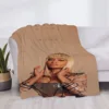 Star Blanket Nicki Minaj Luxury Cover Fluffy Soft Blankets & Throws Plaid Sofa Knee Microfiber H Anime Throw Child Cute Bed Home 3