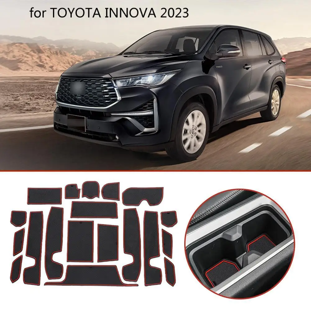 

Противоскользящий резиновый коврик для Toyota INNOVA 2023 дюйма