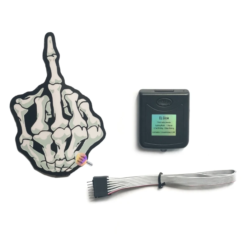 

Многофункциональный светящийся автомобильный стикер, светодиодный стикер на окно автомобиля, украшения автомобиля