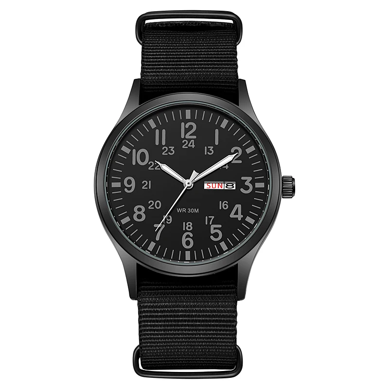 2024 TPW Field Watch Easy Reading Fabric Strap 24 Hours thumbnail 1
