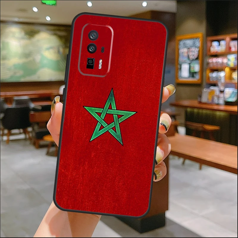Morocco Flag Moroccan-Themed Phone Case Cover
