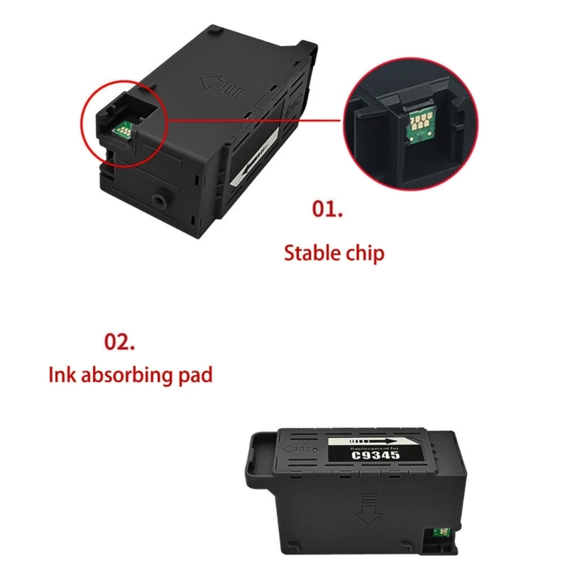 C9345 Maintenance Box forEpson coTankPro L15158 L15168 L15150 L15160 WF-7848 WF7820 Workforce Waste Cartridge