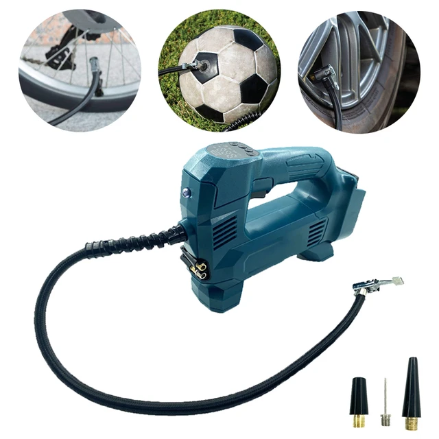 18V Luft füller tragbare Auto Luft kompressor Pumpe behandelt digitale  wiederauf ladbare Luft kompressor blankes Werkzeug für Makita 18V Batterie  - AliExpress