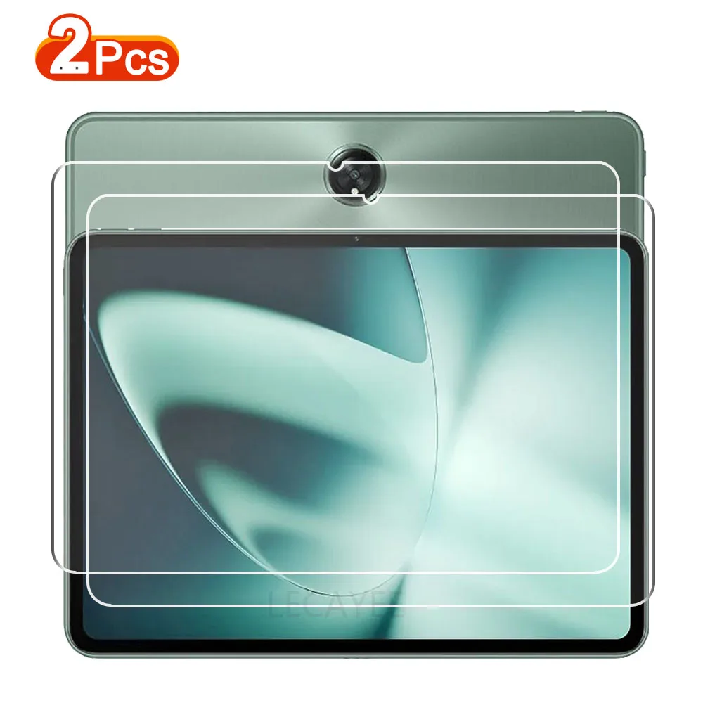 2PiecesClearAntiScratchTabletProtectiveFilmTemperedGlass