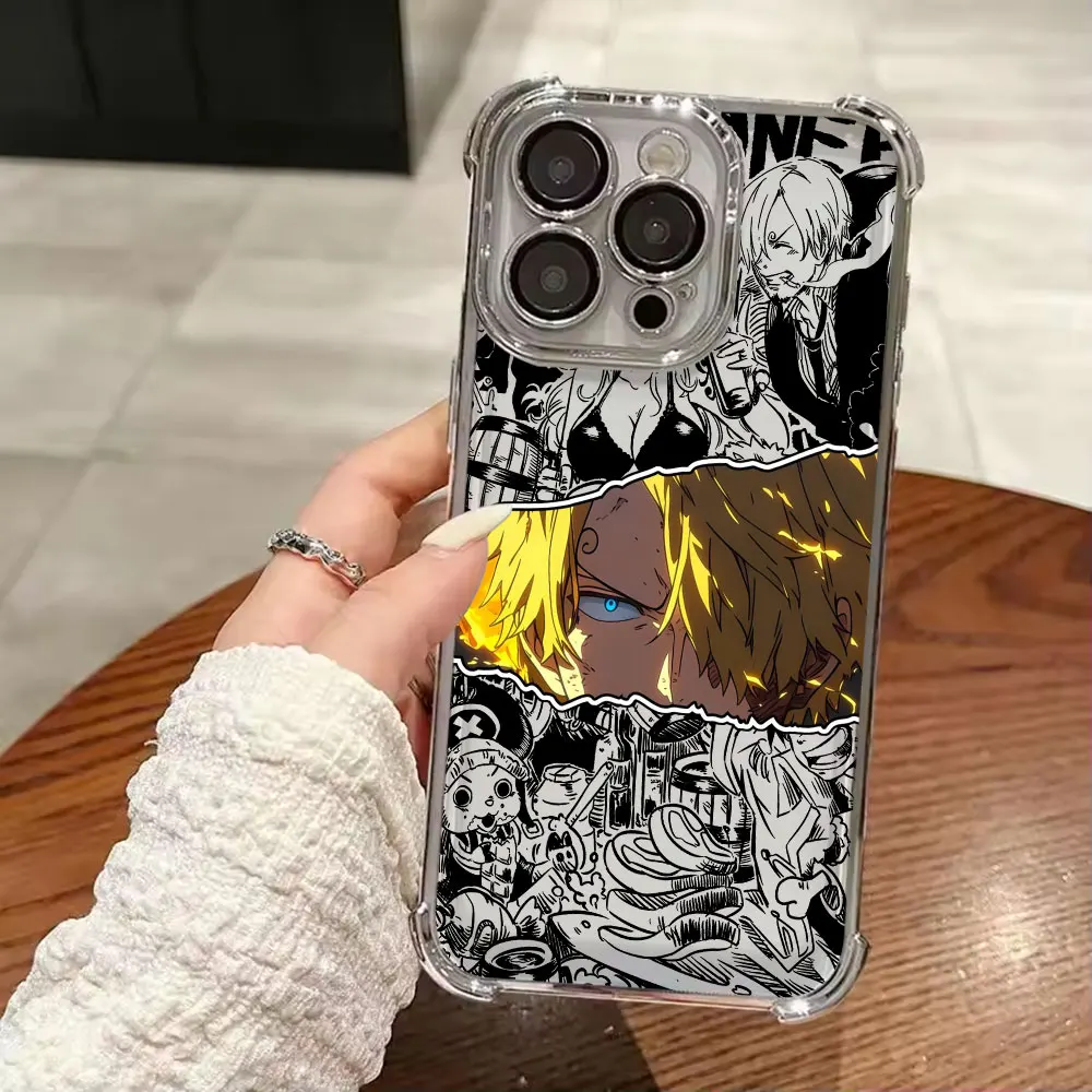 Cool Manga Luffys Plating Anti-Fall Airbag Phone Case