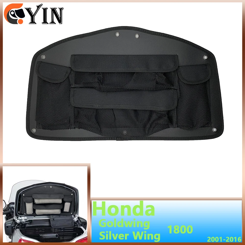 

Для Honda GOLD WING GL1800 Goldwing gl1800 2001-2016 Silver Wing 01-16 аксессуары для мотоциклов сумка для хранения крышки багажника сумка для инструментов