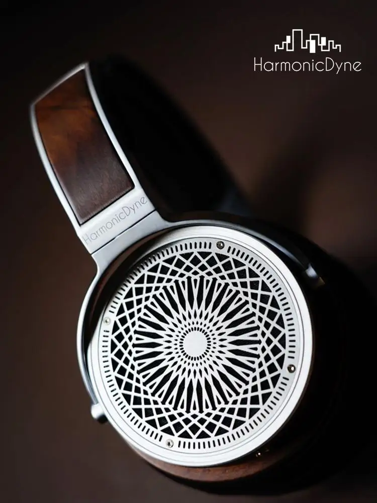 HarmonicDyne Zeus Acoustic 50mm Dynamic Hifi Music Monitor DJ Studio Audiophile Musician Over Head Stereo MMCX Headphone Headset 2