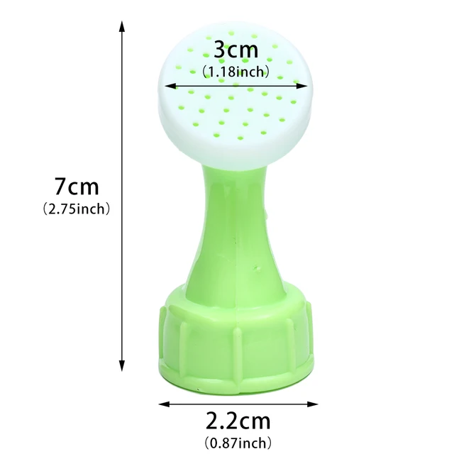 Bottle Cap Sprinkler Portable Plastic Plant Nozzles Garden Plant Watering Sprayers DIY Irrigation Head Indoor Outdoor Water Cans 6