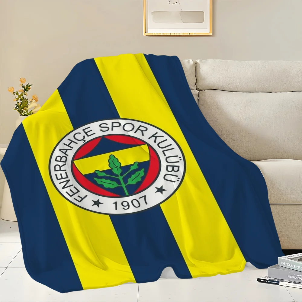 F-FenerbahceS Skicomfort warm Soft Home Kids Lunch Blanket Suitable for Living Room Office Daily Travel Gifts 4