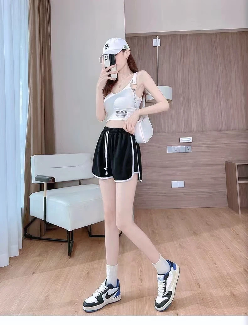 

shorts Summer casual for women, street wear for women fitness jogging running breathable oversized pants for competi