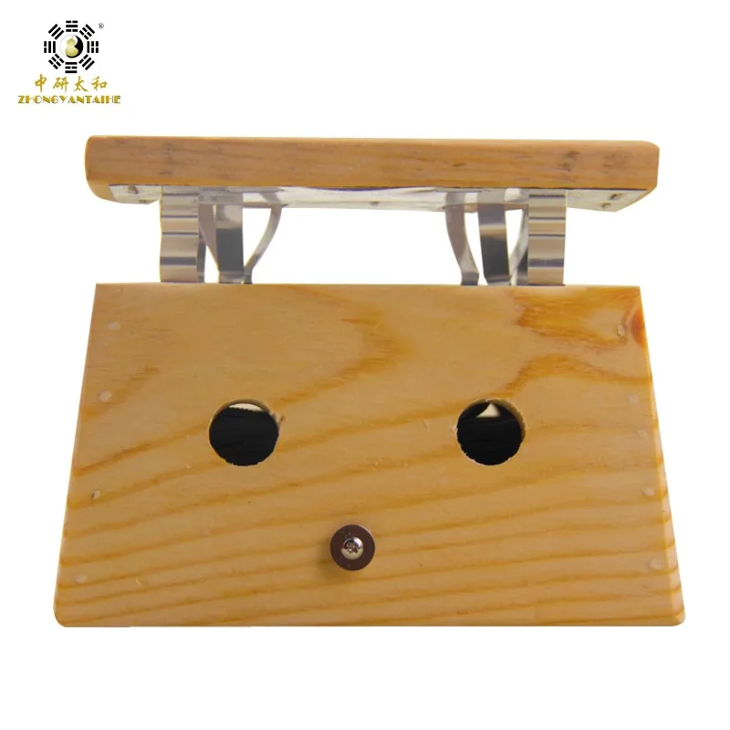 Bamboo Moxa Roll Box Moxa Roll Stick Box Health Care Healing Therapy Sticker Moxibustion Holder Case 2 Holes