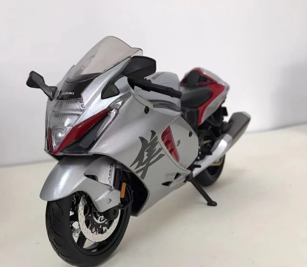 

1/12 Rare New Special Die-casting Metal Japanese GSX 1300R Large Displacement Car Model Home Display Collectiontoys For Children