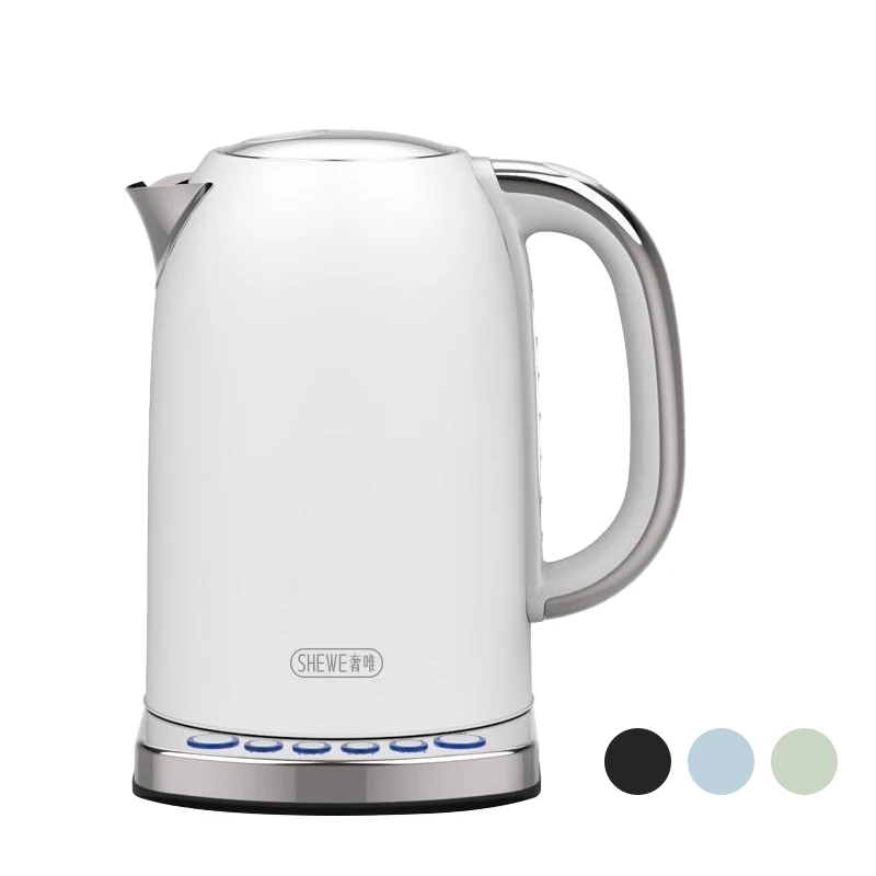 

SHEWE LD-K3074B Electric Kettle Temperature Setting Thermal Insulation Water Boiler 1.7L Stainless Steel 1850W Fast Heating Pot