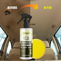 Ryekew Car high-efficiency interior cleaner ceiling cleaner leather flannel fabric water-free multi-purpose cleaner 1