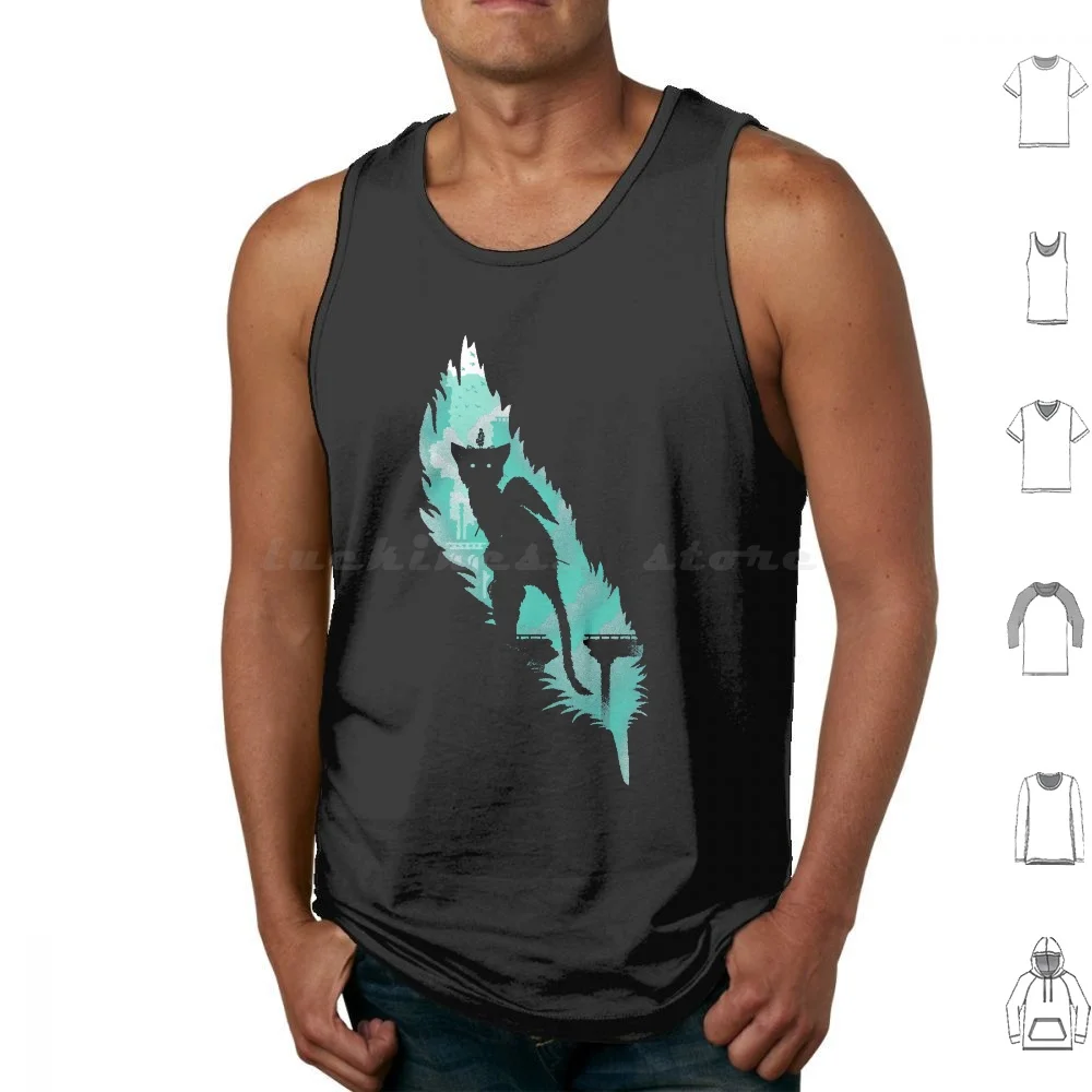 Toriko Canotte Gilet Senza Maniche Toriko L'Ultimo Guardiano Ico Colossus Trico Feather