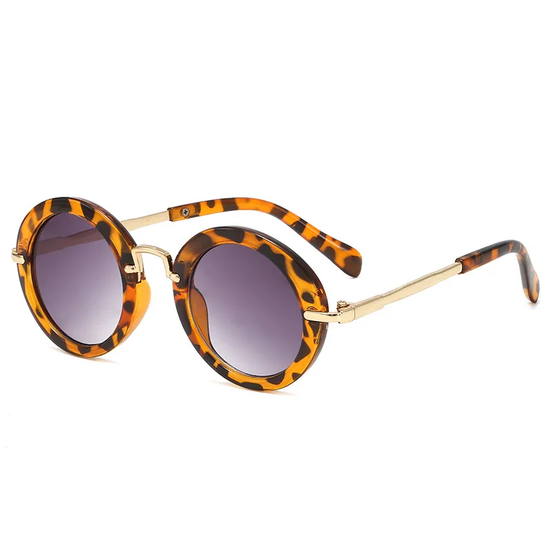 Fashion Round Glasses Children Sunglasses Classic Cute Girls Kids Sun Glasses UV400 Protection Eyewear Baby De Sol Gafas UV400