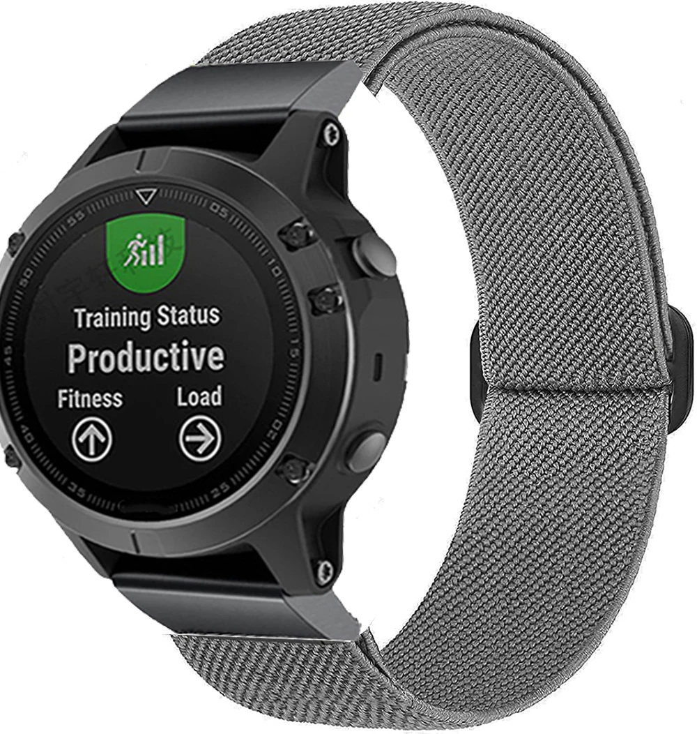 For Garmin Tactix Delta Bracelet 26Mm Nylon Loop Quick Easy Fit Strap For Garmin D2 Bravo/Descent Mk1/Enduro Sports Wristband