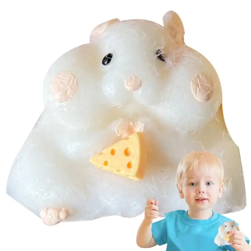 

Мультяшная игрушка-сжималка, мультяшный хомяк, игрушка-сжималка для расслабления, искусственные сувениры, игрушка для упражнений рук, для ловкости пальцев, для дома