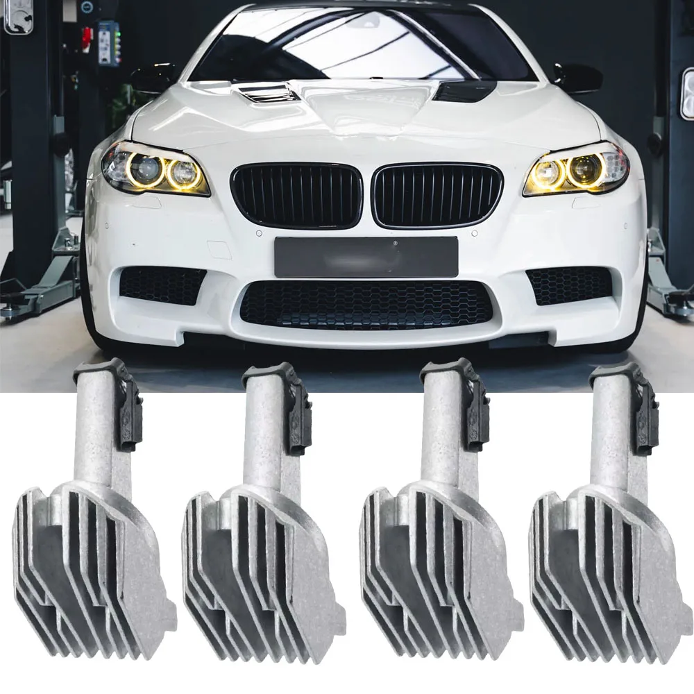 NON RGB Yellow Red Angel Eyes DRL Modules For BMW F10 F11 F07 GT Xenon ...