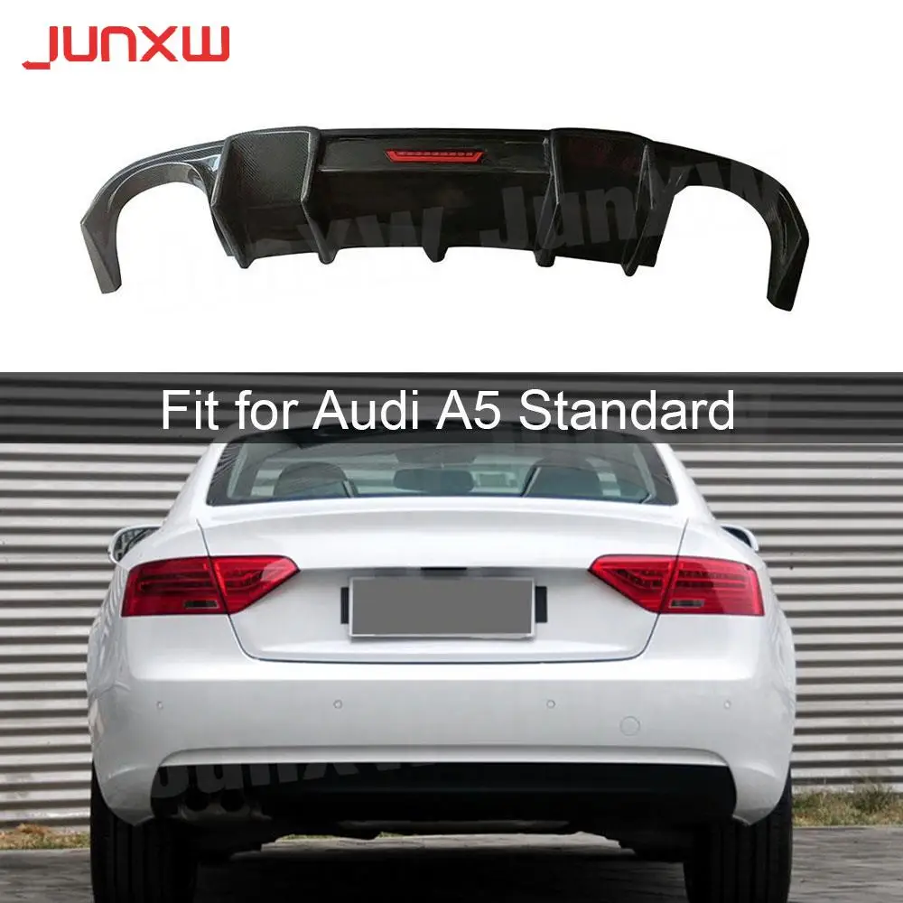 Spoiler Avant (lèvre) Pour Audi A5 8T/8F Cabriolet 2012-2016 - Noir Brillant - Neuf