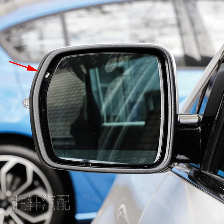 

For Ford Edge 15-21 models with mirror frame, reverse mirror frame, rearview mirror outer frame, reflective mirror fr